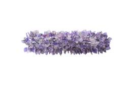 Purple Flower Ceiling Light Fixture Resin Floral Dining Room Lighting