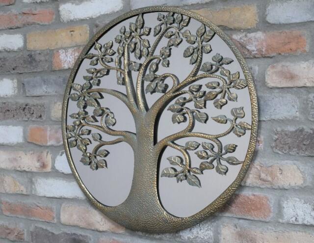 Rustic Gold Enchanted Tree Mirror - image 1