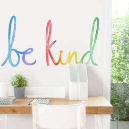 Watercolor Words - Be Kind Peel-And-stick Wall Decals Mej - thumbnail 2