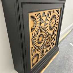 Laser Cut Mosaic Cross Wall Art Church Window Style Mdf Sculpture 005 - thumbnail 4