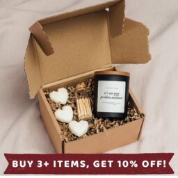 Retirement Candle Gift Set Gifts For Women Men Card Hamper B - thumbnail 2