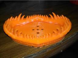 T-Rex Soap Holder - Draining Dish Handmade Tray Bathroom Jurassic Park T-Rex Decor - thumbnail 1