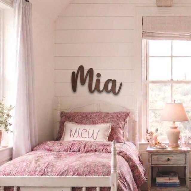 Custom Wood Sign Personalized Nursery Decor, Name Sign, Logo, Baby Shower Gift, Wall Art, Party Gift - image 1