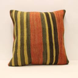 Kilim Pillow, Sofa Pillow Boho Pillow, Handwoven Pillow, 18x18 - 45x45 cm Minimalist Decorative Pillow, Cushion Cover Throw Pillow 4Kbf-634