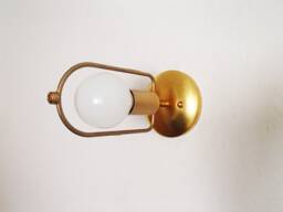 Modern Wall Sconce - Halo Light Minimalist Contemporary Bathroom Vanity Hallway Lighting Kitchen Farmhouse Ul Listed - thumbnail 1