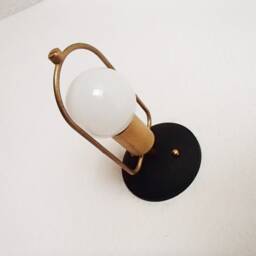 Modern Wall Sconce - Halo Light Minimalist Contemporary Bathroom Vanity Hallway Lighting Kitchen Farmhouse Ul Listed - thumbnail 2