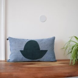 Denim Pillow Cover 12x 21'' - thumbnail 2