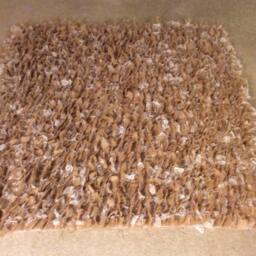 Large Burlap Rug, Rag & Lace Rustic Country Shabby Area Boho Chic - thumbnail 3