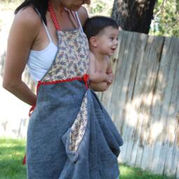 Animal Themed Baby Apron Towels Frog, Mermaid, Monkey, Dinosaur & Bees - thumbnail 2
