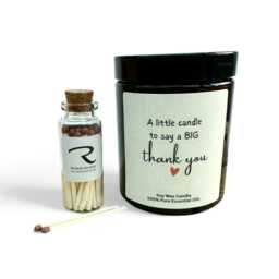 Thank You Candle, Thank You Gift Teacher Friend Mum Colleague Neighbour Grandma, Gift, Leaving Candle Looking After - thumbnail 4