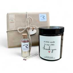 Thank You Candle, Thank You Gift Teacher Friend Mum Colleague Neighbour Grandma, Gift, Leaving Candle Looking After - thumbnail 2