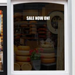 Sale Shop Window Sticker Retail Store Front Display Vinyl Decal - thumbnail 3