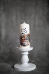 Persian Poetry Candle, Haft Sin Candle, Hafez New Year, Happy Nowruz, Seen Candle, Sofreh Haftseen, Persian Handmade Candle - thumbnail 1