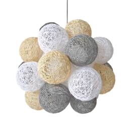 Handmade Pendant Lamp, Nordic Lighting, Nursery Light, Kids Lighting, Pendant Lights - Molekular - thumbnail 2