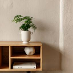 "Vinyl Record Cabinet, Stand, Oak, ""Silene" - thumbnail 4