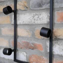 Wine Bottle Holder Wall Hung Metal Racking - thumbnail 3