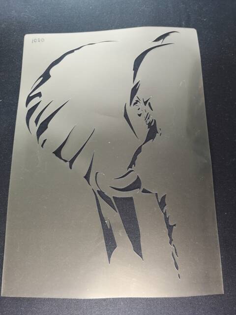 Elephant Stencil, Flexible, Reusable, 125Micron, Wall Decor, Home Decor, Furniture Painting, Card Making, Craft Stencil From Bitofeverythingbyb