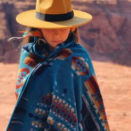 Blanket Grand Canyon Souvenir National Park Mayan Blanket Aztec Throw Southwest Artisan Woven With Native Design Reversible - thumbnail 3