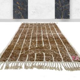Modern Wool Rug - Custom Moroccan Authentic Handmade Genuine Made To Order - Fast Shipping - Shag Area Rug - Tapis Berbere - thumbnail 2