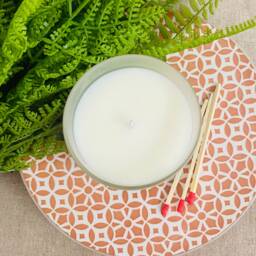 Money - Wealth Prosperity Success Affirmation Positivity Candle Manifesting - Frosted Glass Jar - thumbnail 3