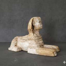 Egyptian Sphinx Statue Art Giza Pharaoh 16105 - thumbnail 2