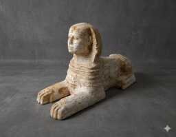 Egyptian Sphinx Statue Art Giza Pharaoh 16105 - thumbnail 1