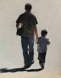 Family Painting, Wall Art, Canvas Print, Fine Art - From Original Oil Painting By James Coates - thumbnail 1