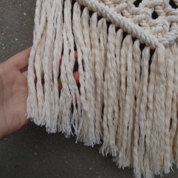 Macrame Wall Hanging Boho Hippie Home Decor - thumbnail 3