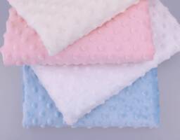 Personalized Embroidered Baby Blanket Soft Bubble Pram Blanket