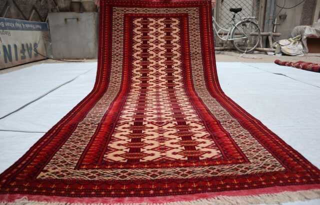 Collectors Piece Small Runner Rug 2'8x5'11 Ft Afghan Baluchi Handmade Wool Antique Baluch Runner, Decorative Livingroom, Stair - image 1