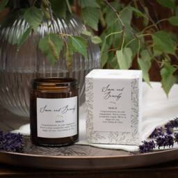 Personalised Engagement Candle - Thoughtful, Unique, Gift For Couple - thumbnail 2