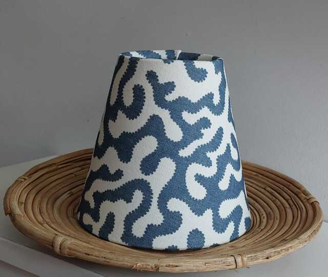 Blue Squidge Candle Clip Lampshade - image 1