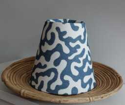 Blue Squidge Candle Clip Lampshade