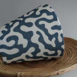 Blue Squidge Candle Clip Lampshade - thumbnail 2