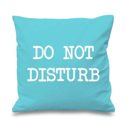 Do Not Disturb Cushion Cover Bedding Teenager Present Gift - thumbnail 3