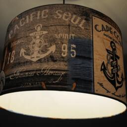 "Lampshade ""Pacific Soul" - thumbnail 3