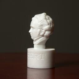Marble Bust Of Schubert Carved Greek Marble Statue Figurine Artist Sculpture - thumbnail 2