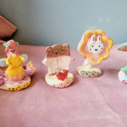 The Little Magicalings Collection - Handmade Ceramic Figurines. Desk Buddy. Unique Home D??cor. Pottery Gift Ideas. Magical Company - thumbnail 3