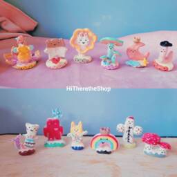 The Little Magicalings Collection - Handmade Ceramic Figurines. Desk Buddy. Unique Home D??cor. Pottery Gift Ideas. Magical Company