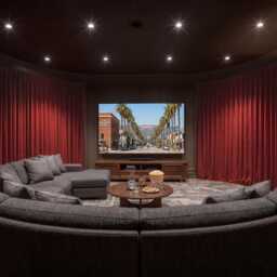 Home Theater Velvet Curtains, Movie Drapes, Cinema Room Curtain, Curtain, Drapery - thumbnail 3