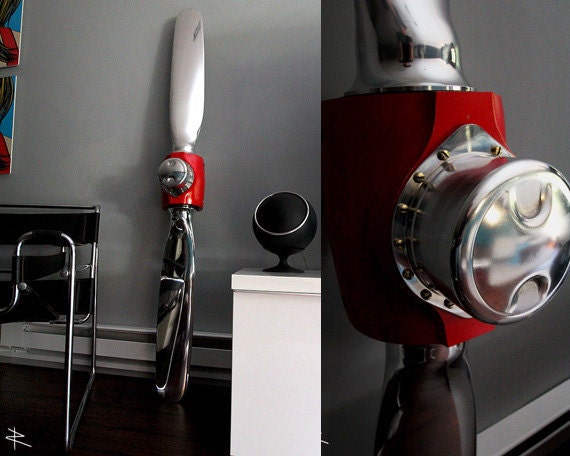 Air Racer 2-Bladed High Polished Mirror Finish Mini Airplane Propeller Blade - image 1