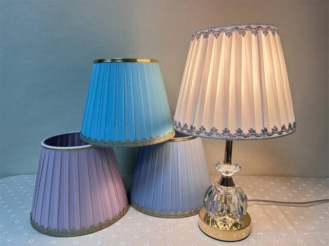 Table Lamp, Lampshade For Pendant Light Wall Lamp, Shades Floor Custom Lampshades, Lamp Shade Is Vailable in 4 Colors - image 1