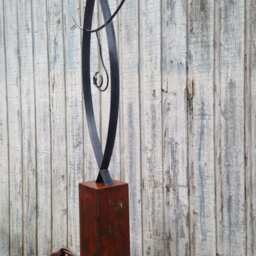 Abstract Metal Art Indoor/Outdoor Garden Sculpture By Holly Lentz - thumbnail 2