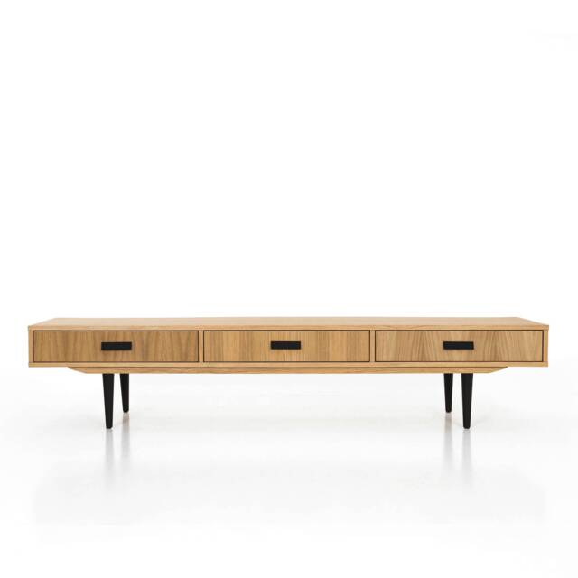 Mid-Century Sideboard, Dresser, Commode, Credenza Made Of Oak Vaneer - Livlo D-L01 - image 1