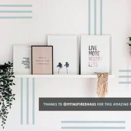 Line Wall Decals - Abstract Stickers, Boho Nursery Decor, Kids Room Decals, Scandinavian Modern Farmhouse Decor - thumbnail 3