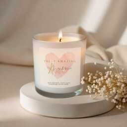 Personalised Mum Soy Wax Candle - Luxury Aromatherapy Gift For Mother's Day - thumbnail 2