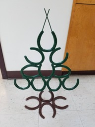 Horseshoe Christmas Tree