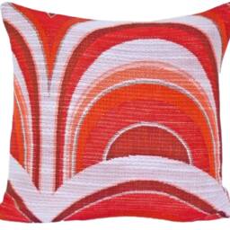Lounge Cushion Tequila Sunrise 40 X cm - 50 Red White 60S 70S Pop Art Mid-Century Style Cover Retro Barkeeper Gift - thumbnail 3