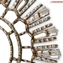 "Silver Decorative Mirrors 17.7"" - Mirror Cuzco Style ""Modern Flair" - thumbnail 3
