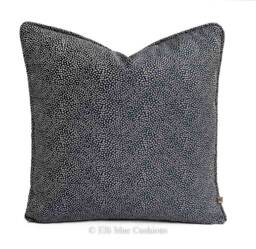 Luxury Designer Osborne & Little Akoya Blue Contemporary Cushion Throw Cover